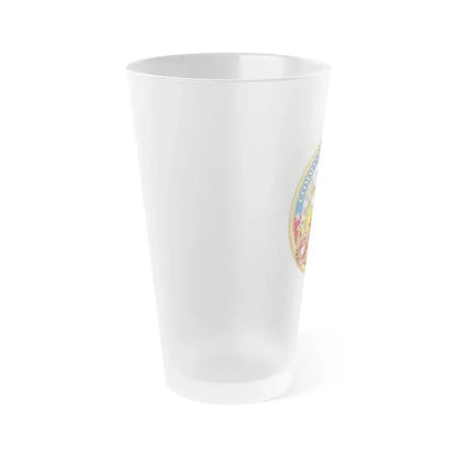 USCGC Command Task Force (U.S. Coast Guard) Frosted Pint Glass 16oz - Go Mug Yourself