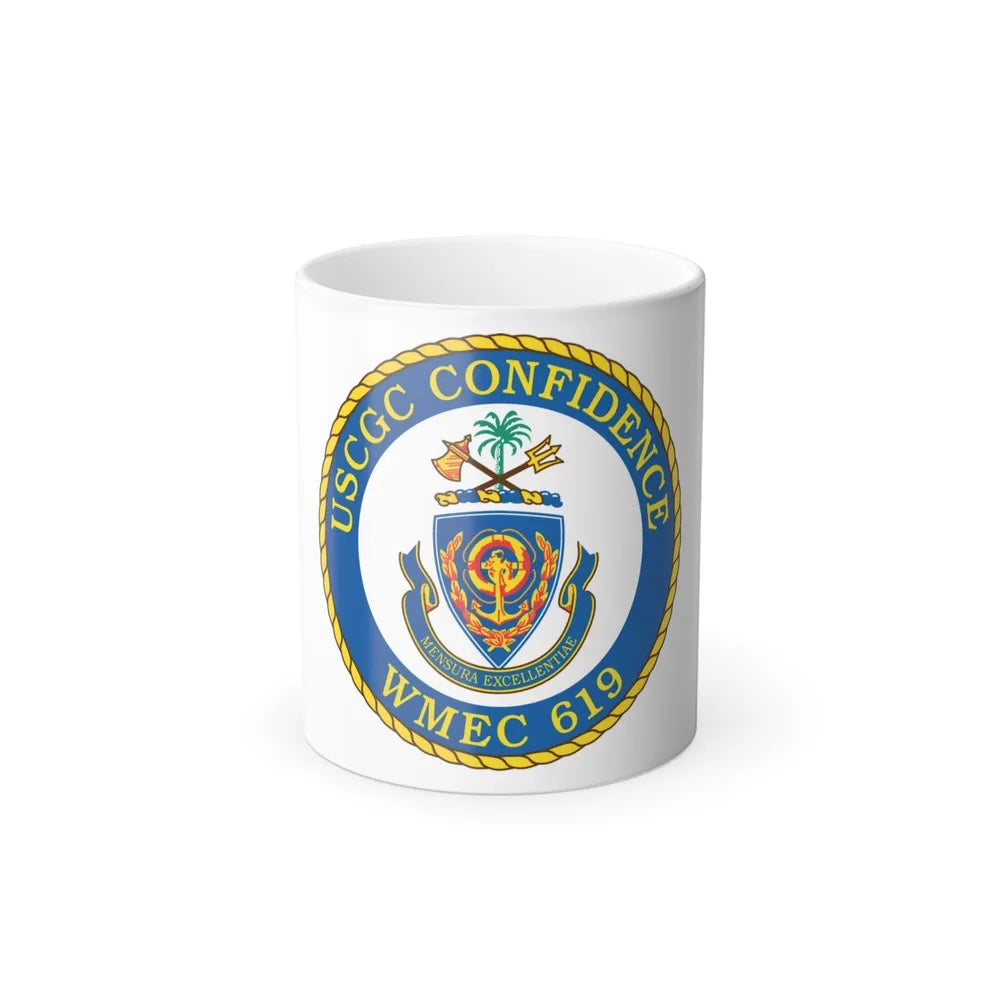 USCGC Confidence WMEC 619 (U.S. Coast Guard) Color Changing Mug 11oz-11oz-Go Mug Yourself