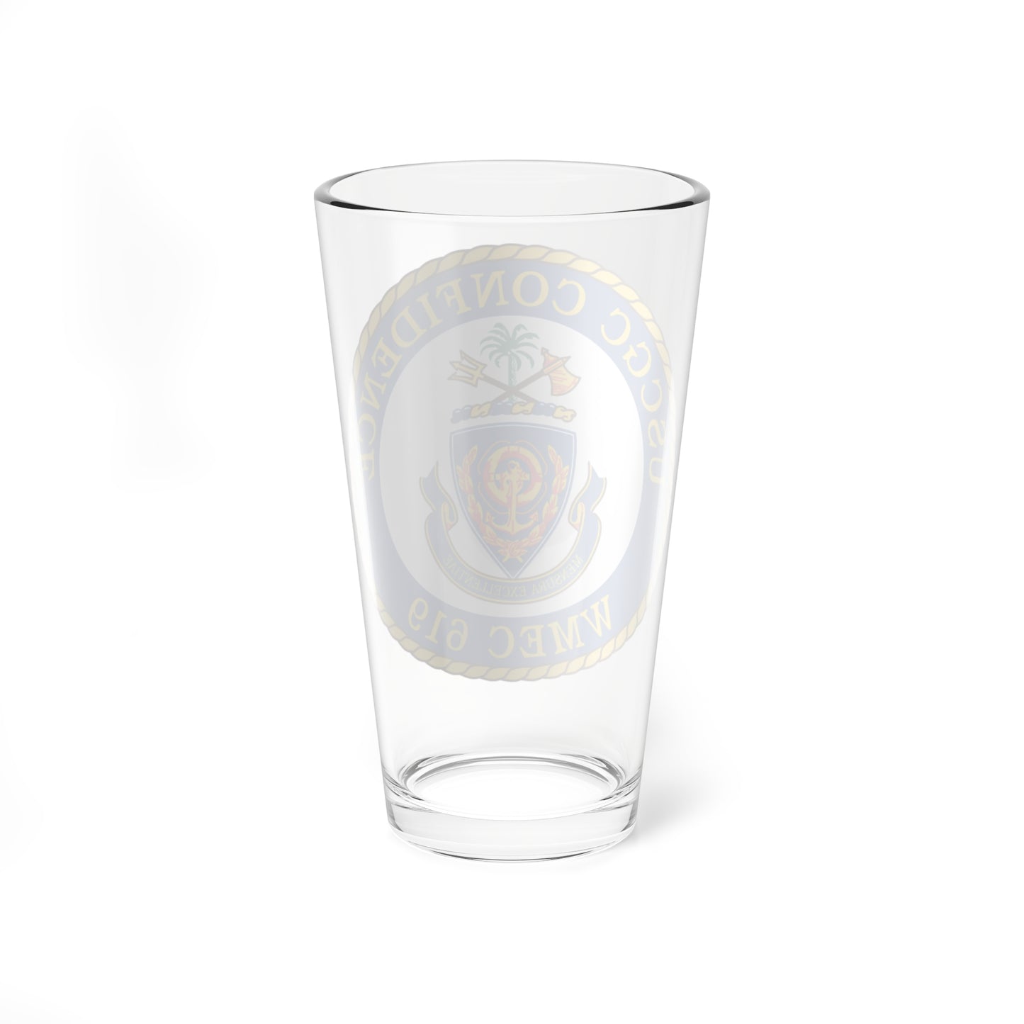 USCGC Confidence WMEC 619 (U.S. Coast Guard) Pint Glass 16oz-Go Mug Yourself