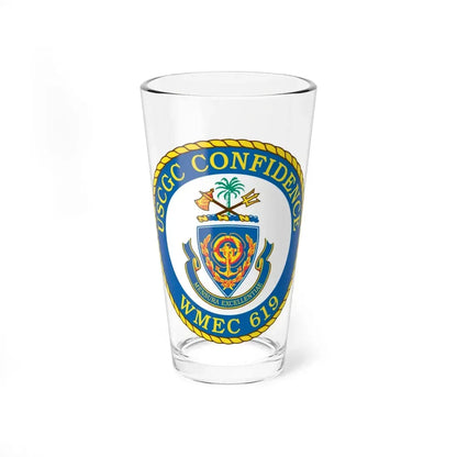 USCGC Confidence WMEC 619 (U.S. Coast Guard) Pint Glass 16oz 16oz - Go Mug Yourself
