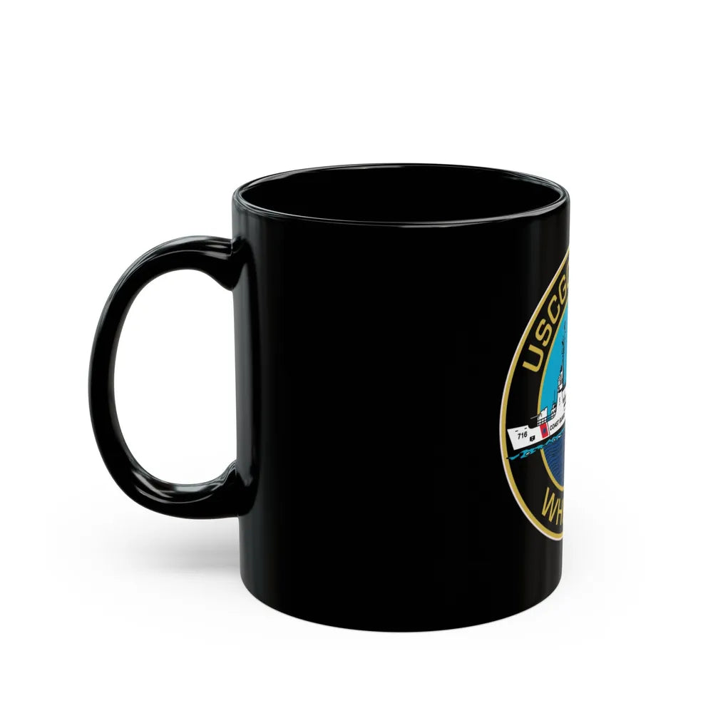 USCGC Dallas WHEC 716 2 (U.S. Coast Guard) Black Coffee Mug-Go Mug Yourself