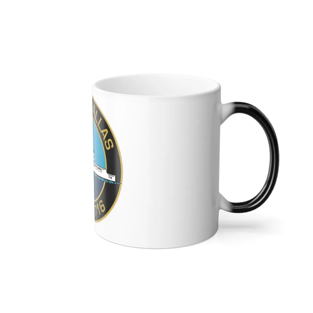 USCGC Dallas WHEC 716 2 (U.S. Coast Guard) Color Changing Mug 11oz-Go Mug Yourself