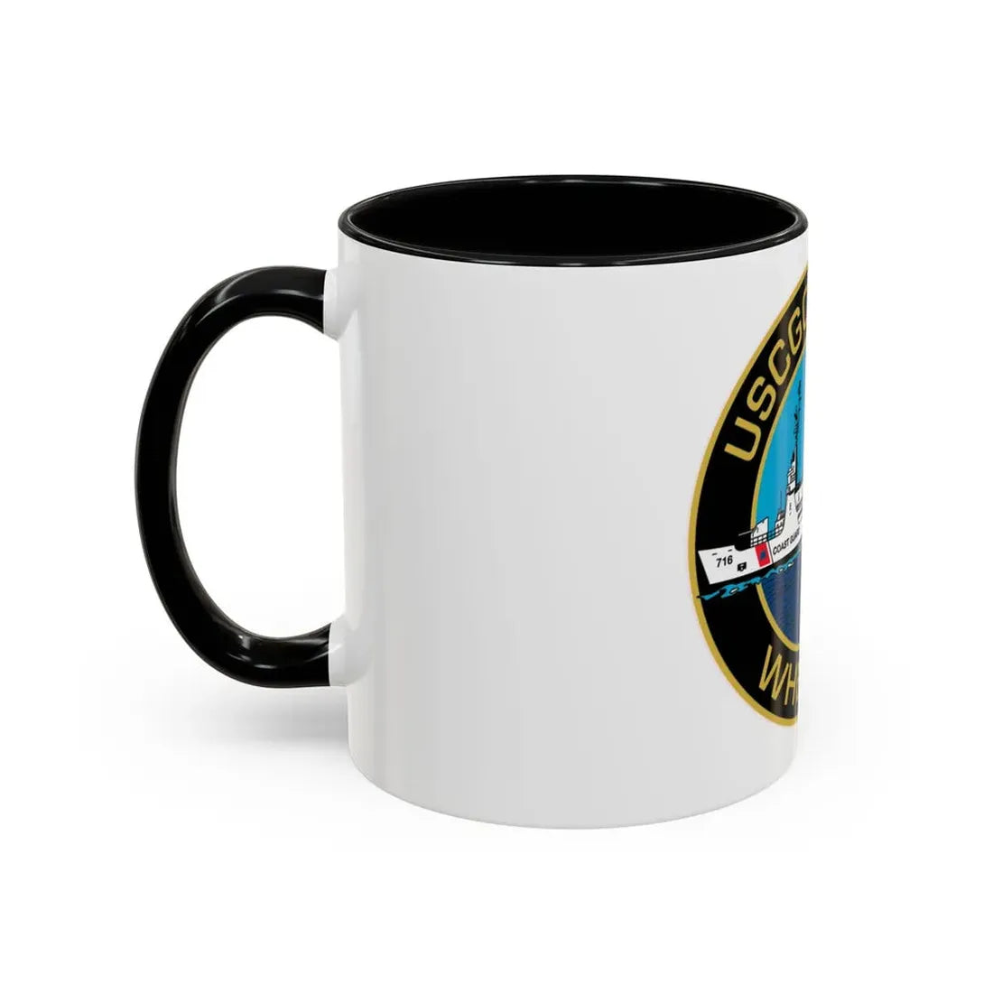 USCGC Dallas WHEC 716 2 (U.S. Coast Guard) Accent Coffee Mug - Go Mug Yourself