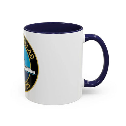 USCGC Dallas WHEC 716 2 (U.S. Coast Guard) Accent Coffee Mug - Go Mug Yourself