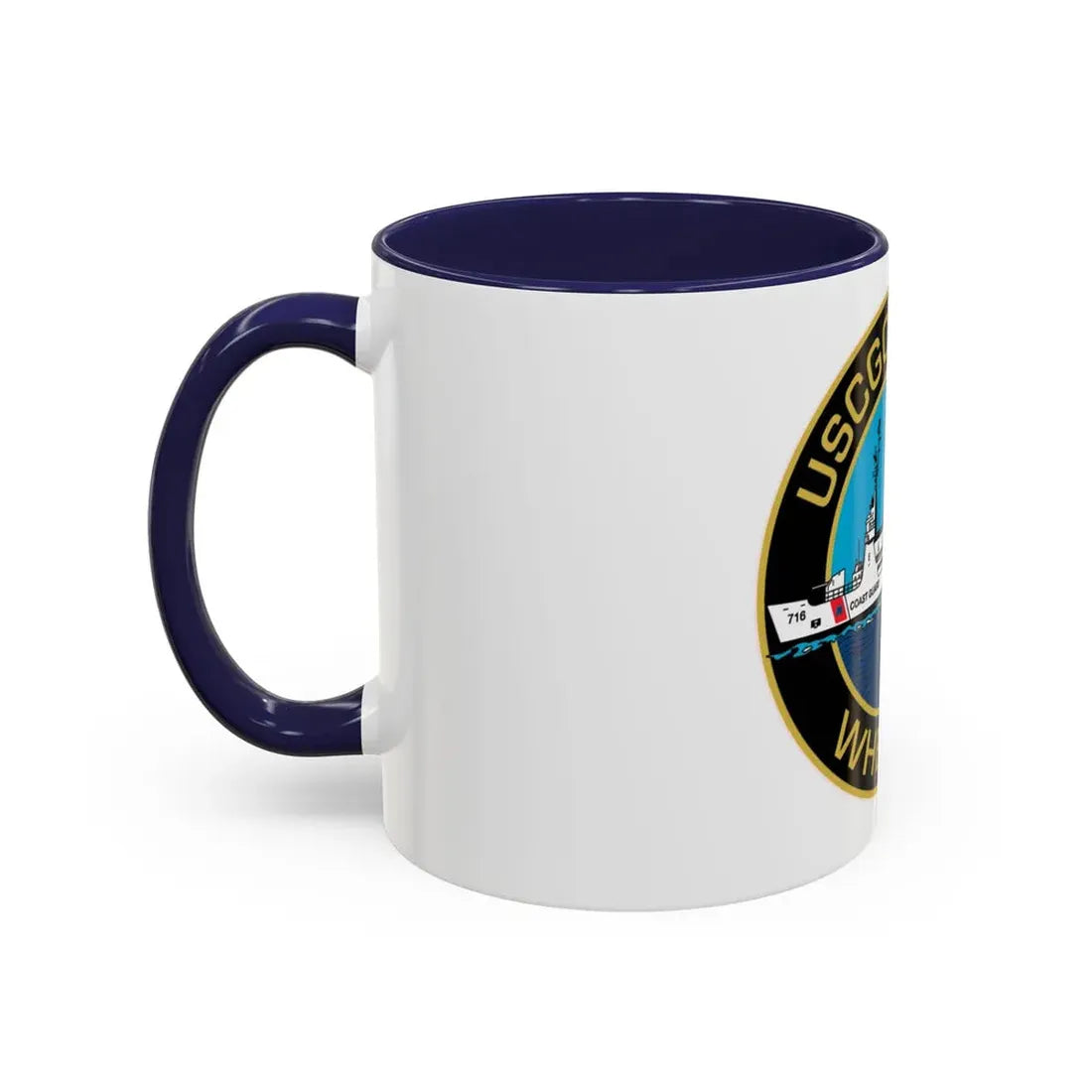 USCGC Dallas WHEC 716 2 (U.S. Coast Guard) Accent Coffee Mug - Go Mug Yourself