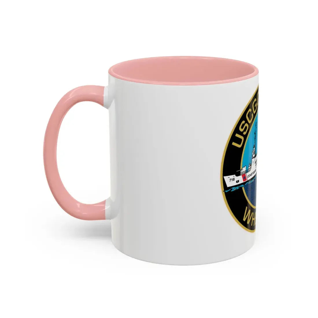 USCGC Dallas WHEC 716 2 (U.S. Coast Guard) Accent Coffee Mug - Go Mug Yourself