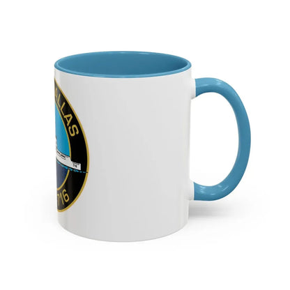 USCGC Dallas WHEC 716 2 (U.S. Coast Guard) Accent Coffee Mug - Go Mug Yourself