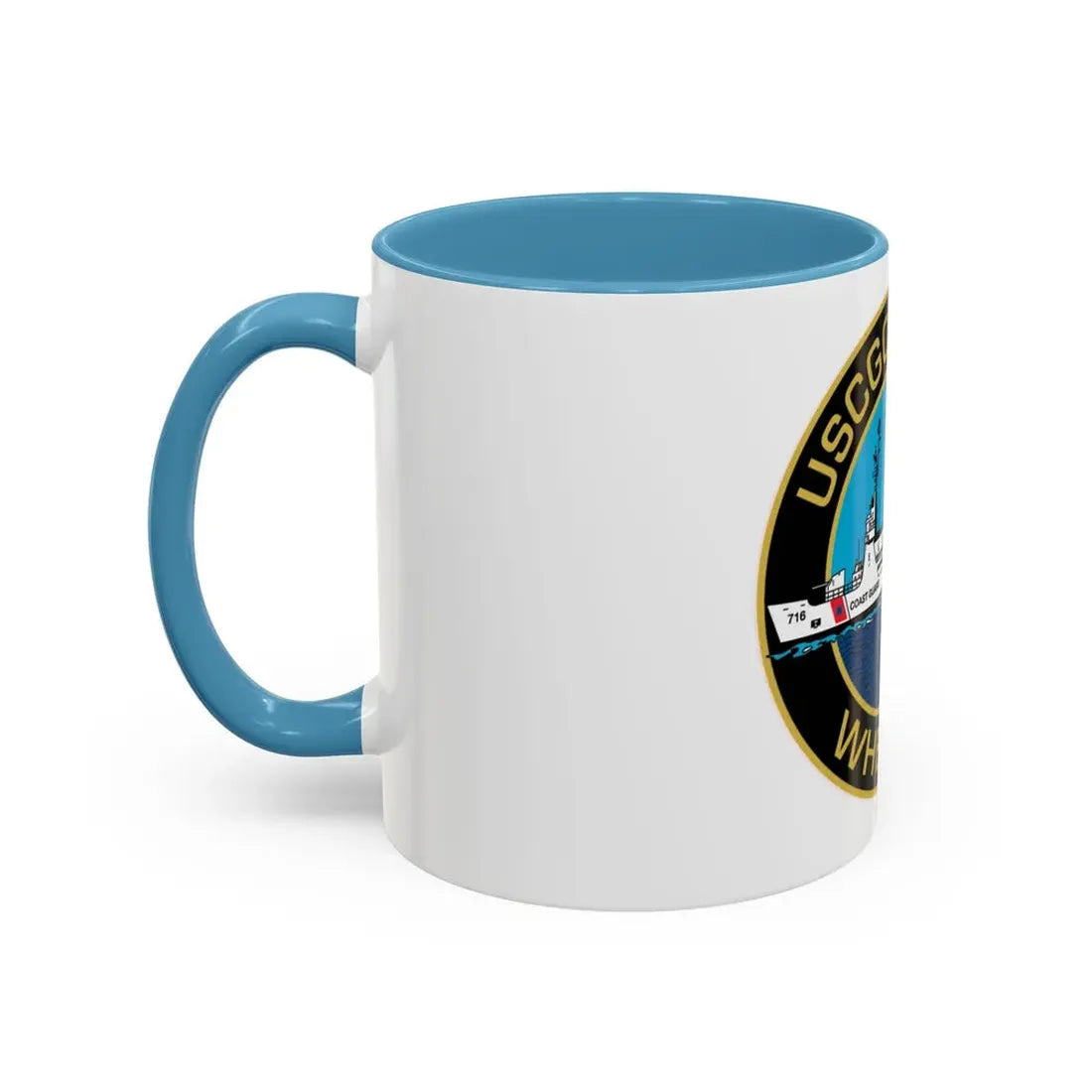 USCGC Dallas WHEC 716 2 (U.S. Coast Guard) Accent Coffee Mug - Go Mug Yourself