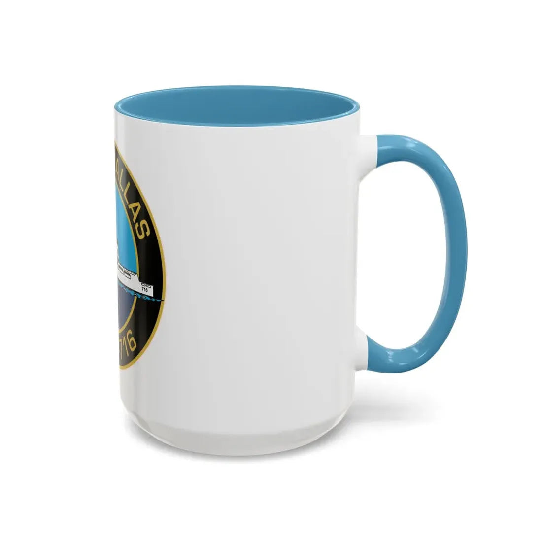 USCGC Dallas WHEC 716 2 (U.S. Coast Guard) Accent Coffee Mug - Go Mug Yourself
