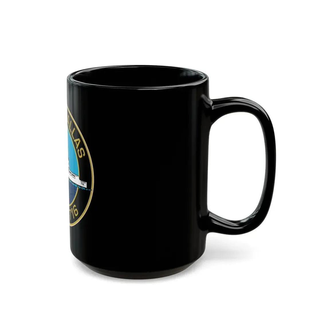 USCGC Dallas WHEC 716 2 (U.S. Coast Guard) Black Coffee Mug - Go Mug Yourself