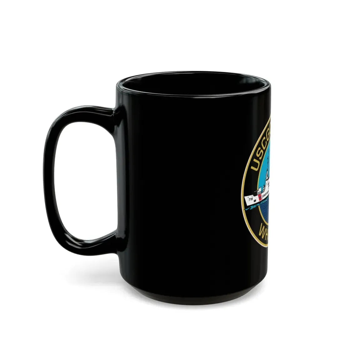 USCGC Dallas WHEC 716 2 (U.S. Coast Guard) Black Coffee Mug - Go Mug Yourself
