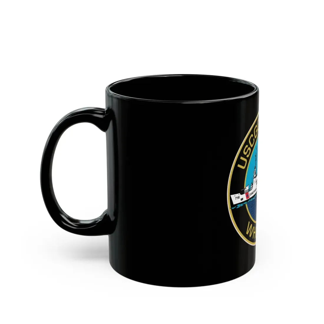 USCGC Dallas WHEC 716 2 (U.S. Coast Guard) Black Coffee Mug - Go Mug Yourself