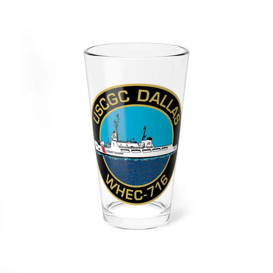 USCGC Dallas WHEC 716 2 (U.S. Coast Guard) Pint Glass 16oz 16oz - Go Mug Yourself