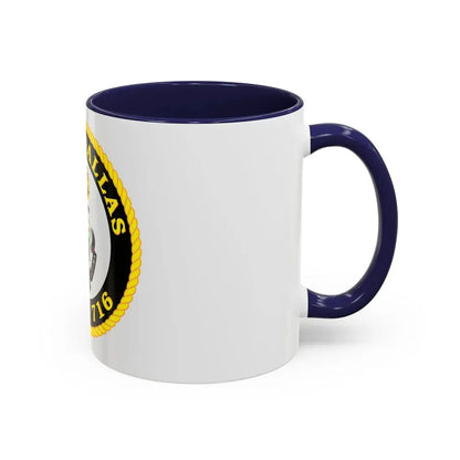USCGC Dallas WHEC 716 (U.S. Coast Guard) Accent Coffee Mug - Go Mug Yourself