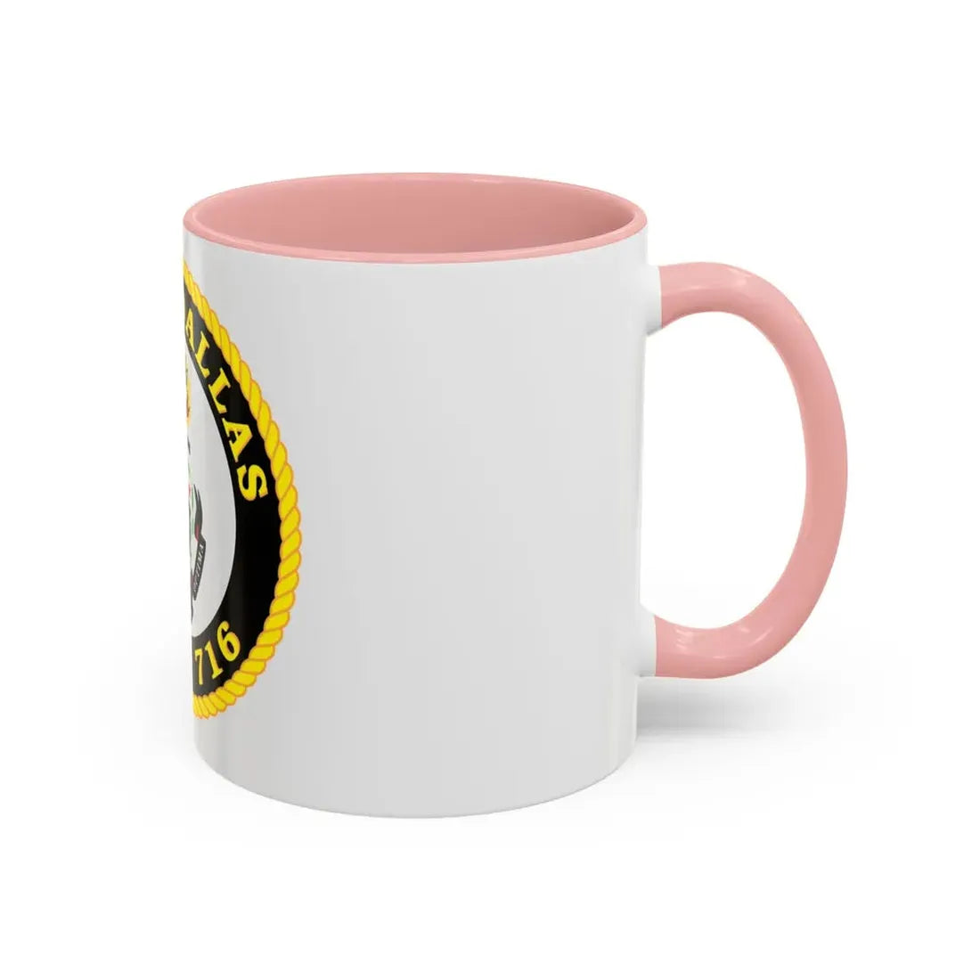 USCGC Dallas WHEC 716 (U.S. Coast Guard) Accent Coffee Mug - Go Mug Yourself