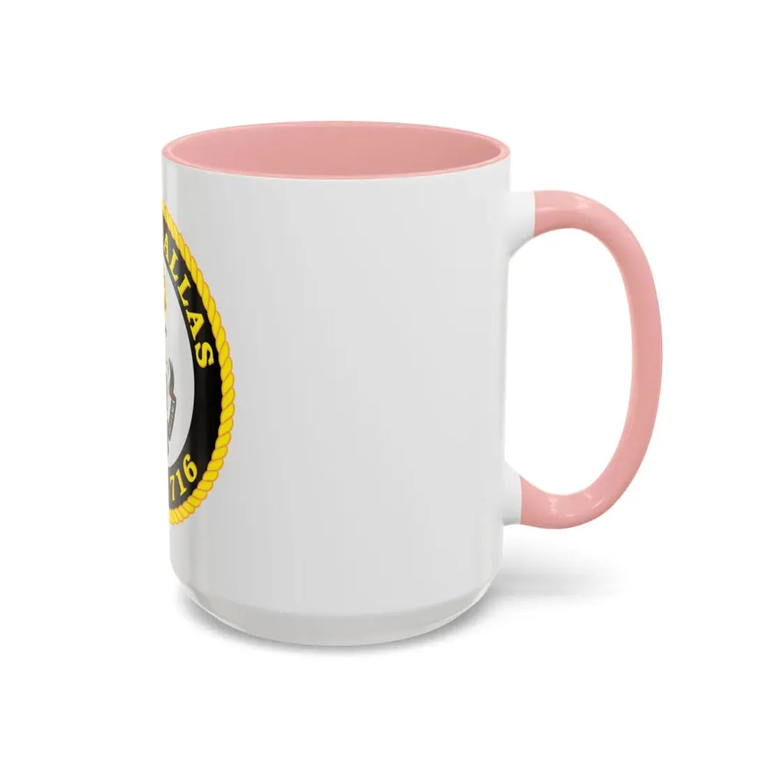 USCGC Dallas WHEC 716 (U.S. Coast Guard) Accent Coffee Mug - Go Mug Yourself