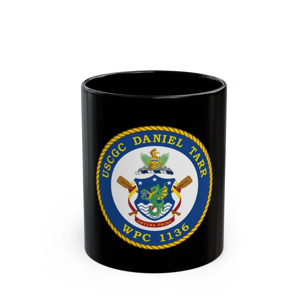 USCGC Daniel Tarr WPC 1136 (U.S. Coast Guard) Black Coffee Mug-11oz-Go Mug Yourself