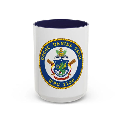 USCGC Daniel Tarr WPC 1136 (U.S. Coast Guard) Accent Coffee Mug 15oz Navy - Go Mug Yourself