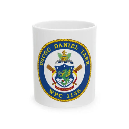USCGC Daniel Tarr WPC 1136 (U.S. Coast Guard) White Coffee Mug 11oz - Go Mug Yourself