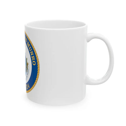 USCGC Douglas Munro (U.S. Coast Guard) White Coffee Mug-Go Mug Yourself