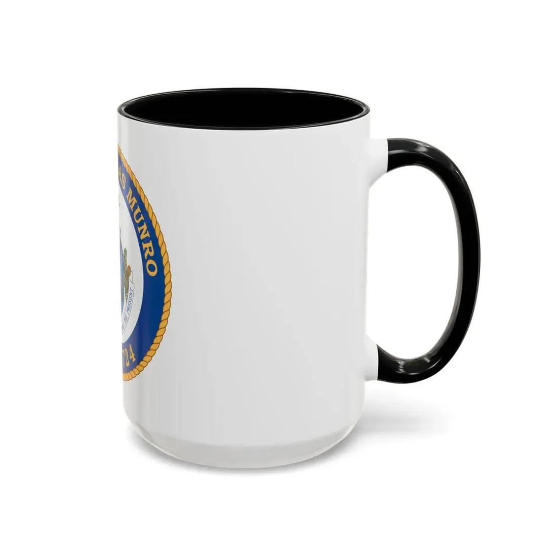 USCGC Douglas Munro (U.S. Coast Guard) Accent Coffee Mug - Go Mug Yourself