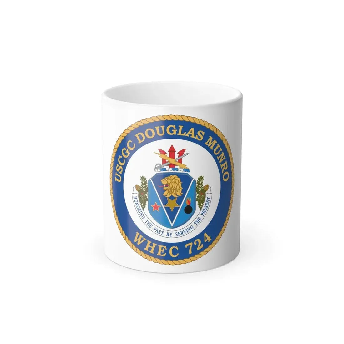 USCGC Douglas Munro (U.S. Coast Guard) Color Changing Coffee Mug 11oz - Go Mug Yourself