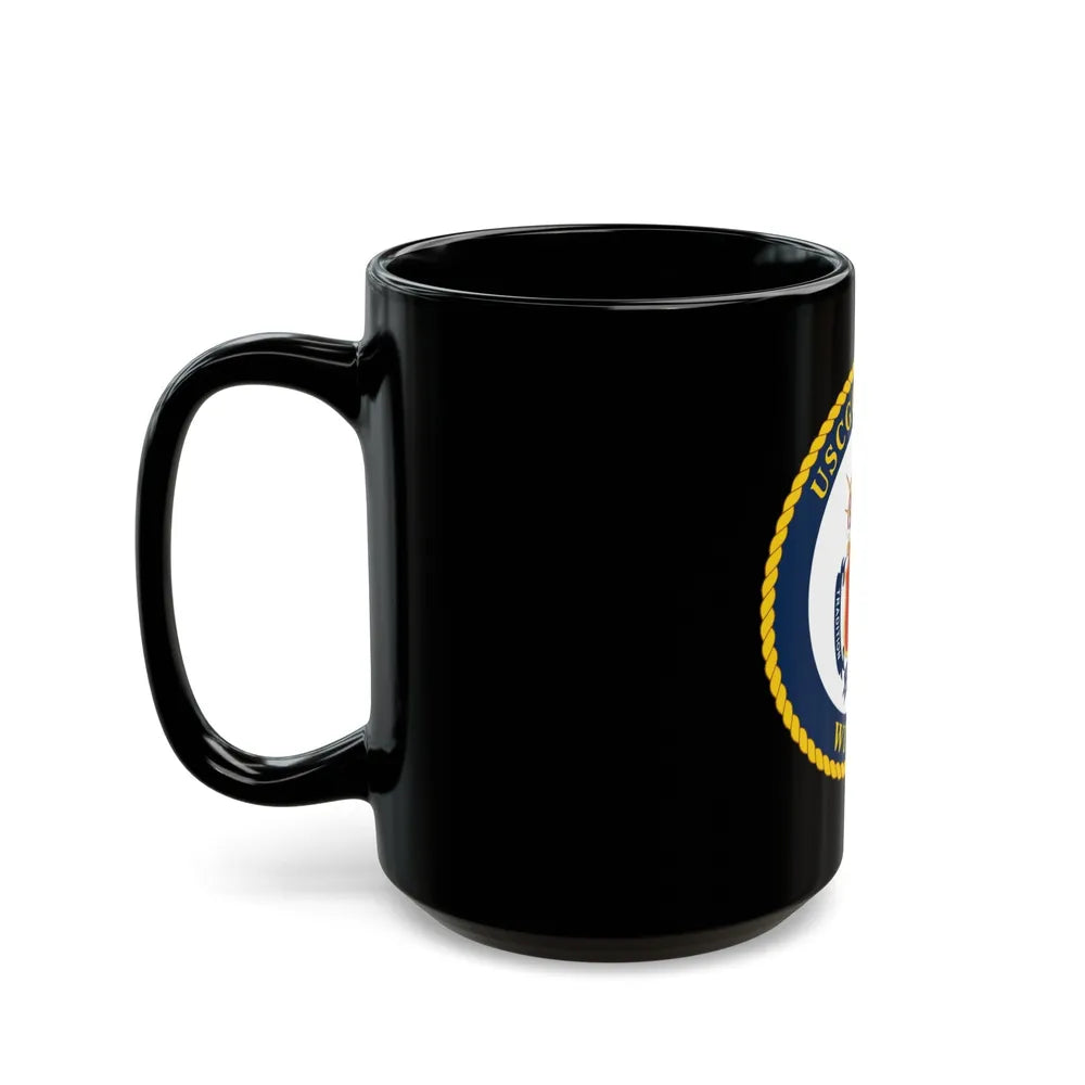 USCGC Eagle WIX 327 (U.S. Coast Guard) Black Coffee Mug-Go Mug Yourself