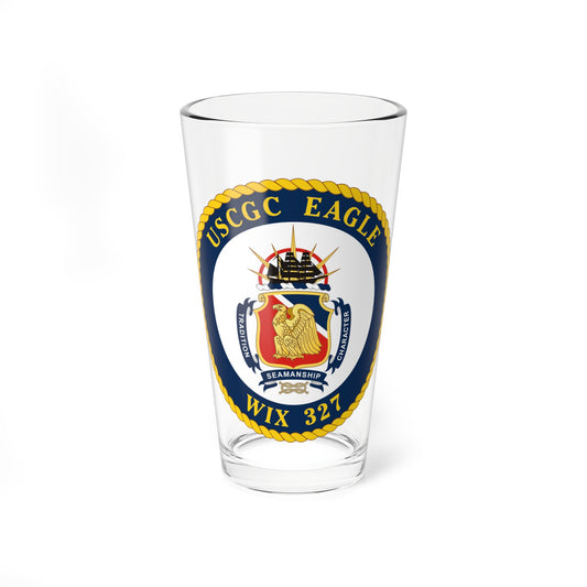 USCGC Eagle WIX 327 (U.S. Coast Guard) Pint Glass 16oz-16oz-Go Mug Yourself