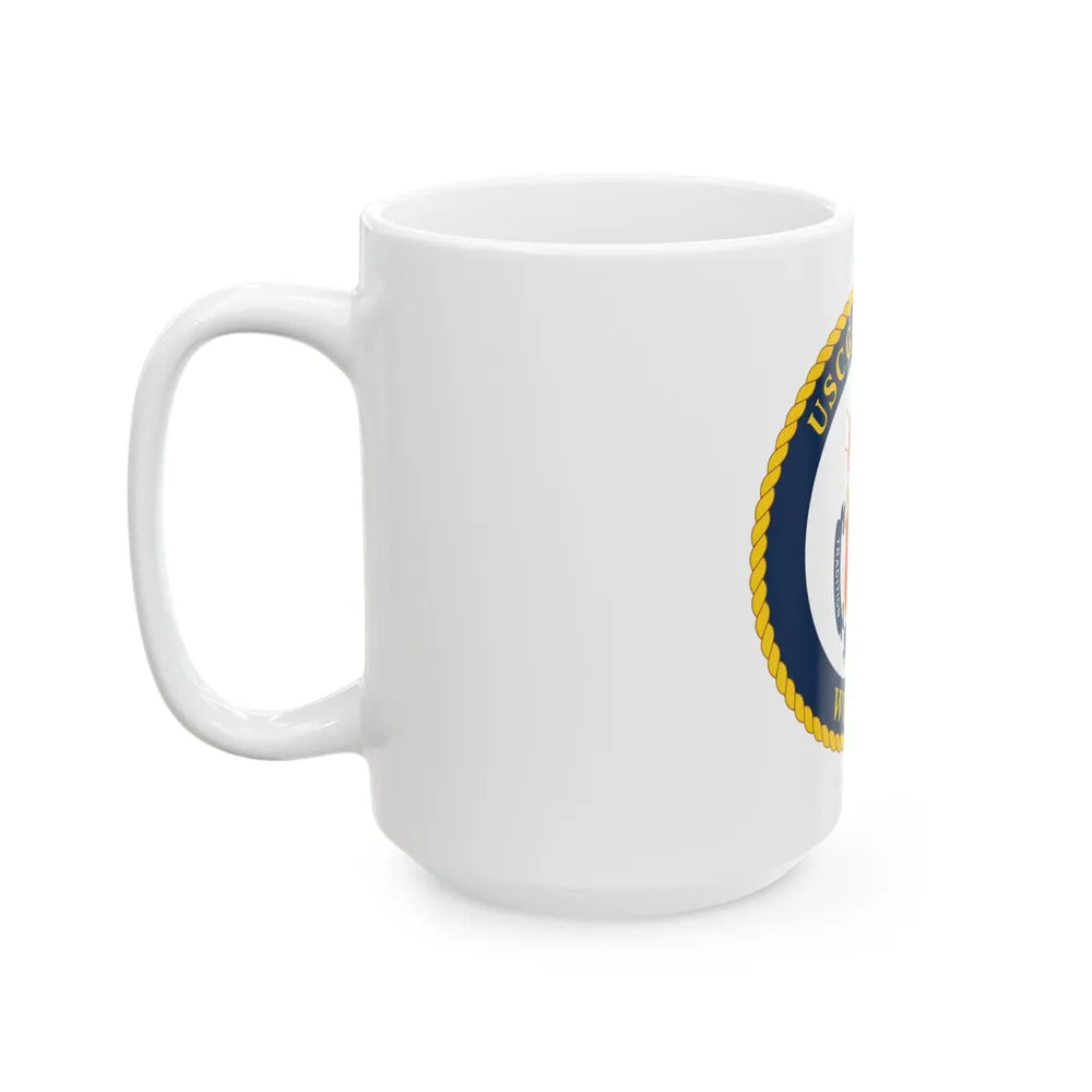 USCGC Eagle WIX 327 (U.S. Coast Guard) White Coffee Mug-Go Mug Yourself