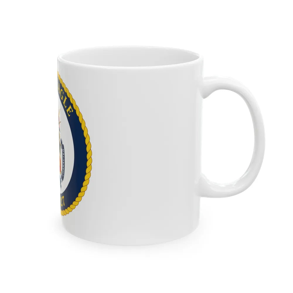 USCGC Eagle WIX 327 (U.S. Coast Guard) White Coffee Mug-Go Mug Yourself