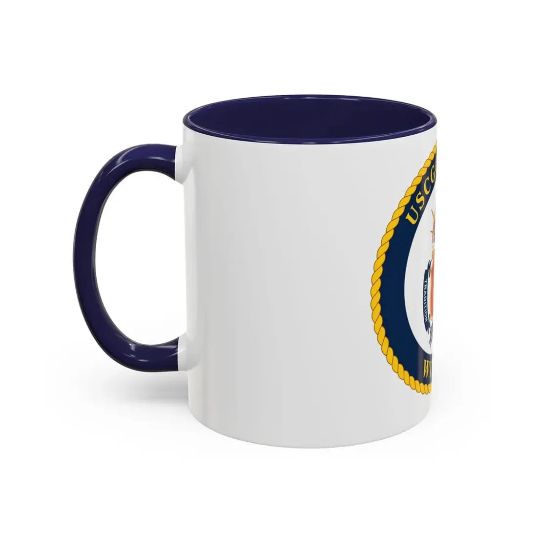 USCGC Eagle WIX 327 (U.S. Coast Guard) Accent Coffee Mug - Go Mug Yourself