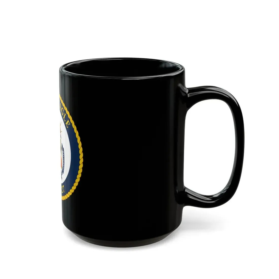 USCGC Eagle WIX 327 (U.S. Coast Guard) Black Coffee Mug - Go Mug Yourself