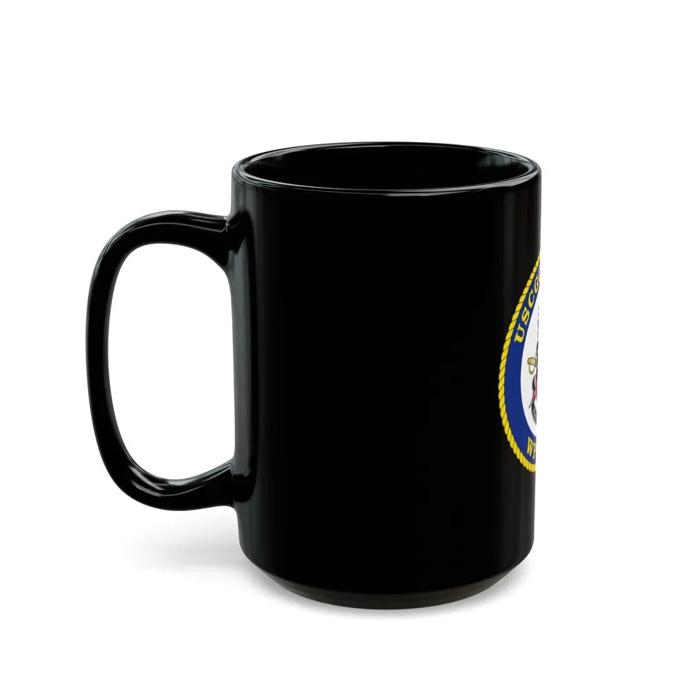 USCGC Edisto WPB 1313 (U.S. Coast Guard) Black Coffee Mug-Go Mug Yourself