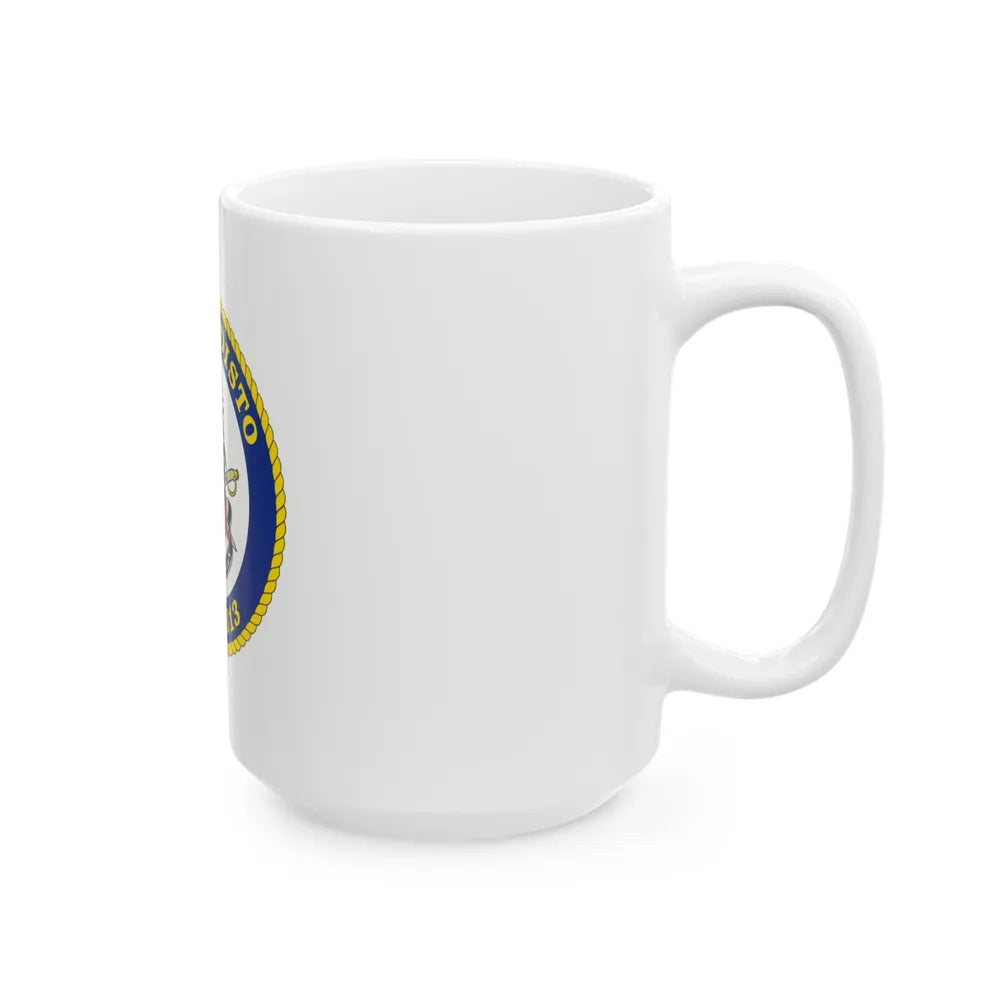 USCGC Edisto WPB 1313 (U.S. Coast Guard) White Coffee Mug-Go Mug Yourself