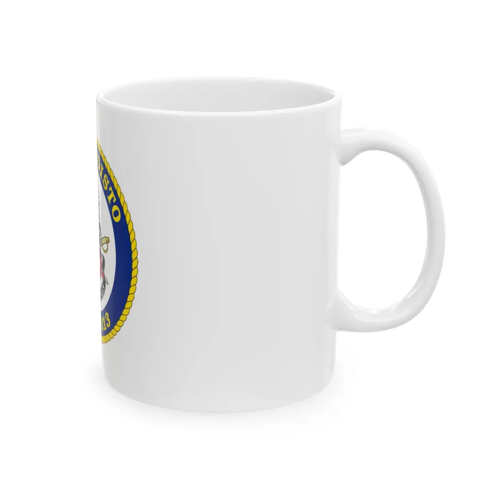 USCGC Edisto WPB 1313 (U.S. Coast Guard) White Coffee Mug-Go Mug Yourself