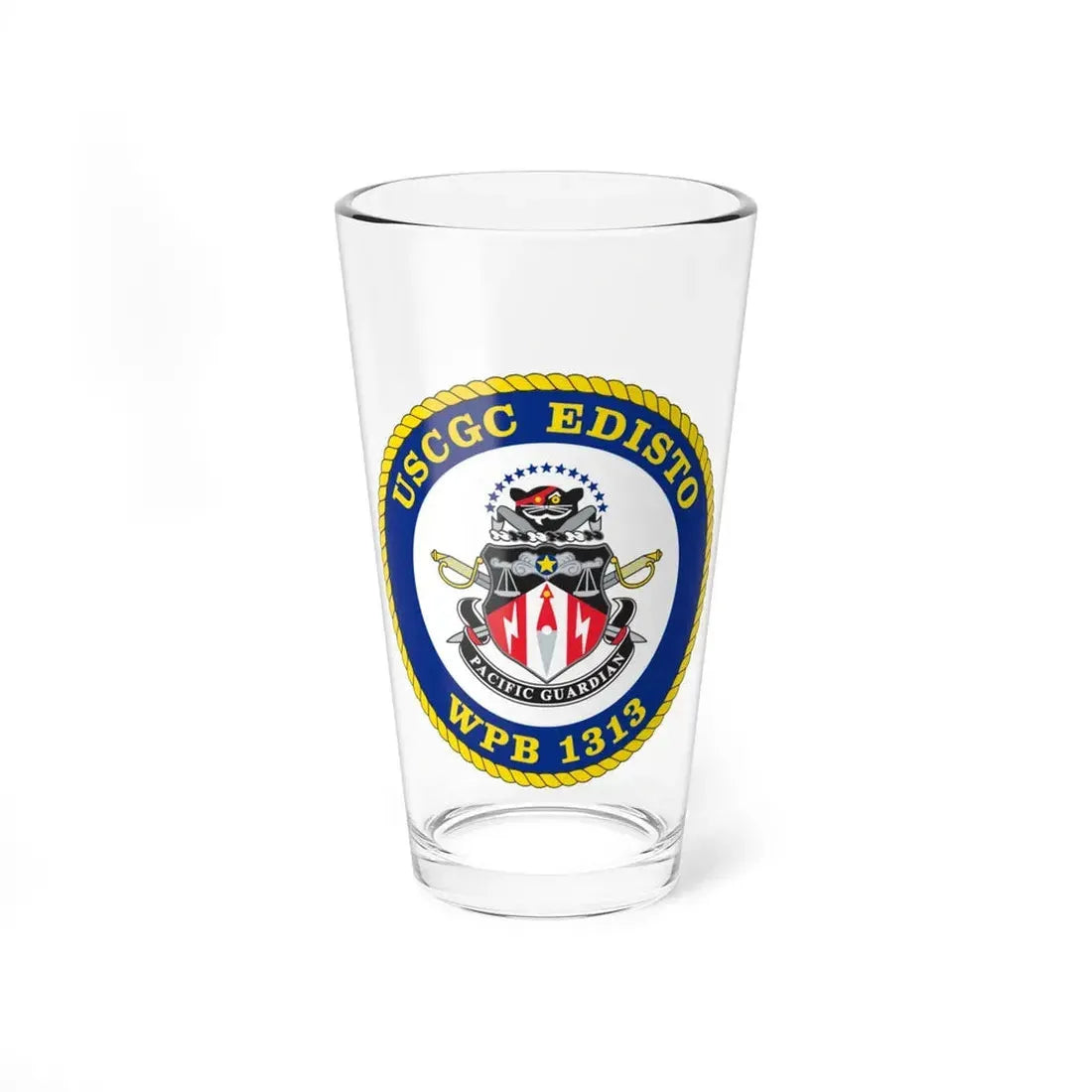 USCGC Edisto WPB 1313 (U.S. Coast Guard) Pint Glass 16oz 16oz - Go Mug Yourself