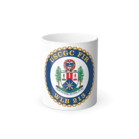 USCGC Fir WLB 213 (U.S. Coast Guard) Color Changing Mug 11oz-11oz-Go Mug Yourself