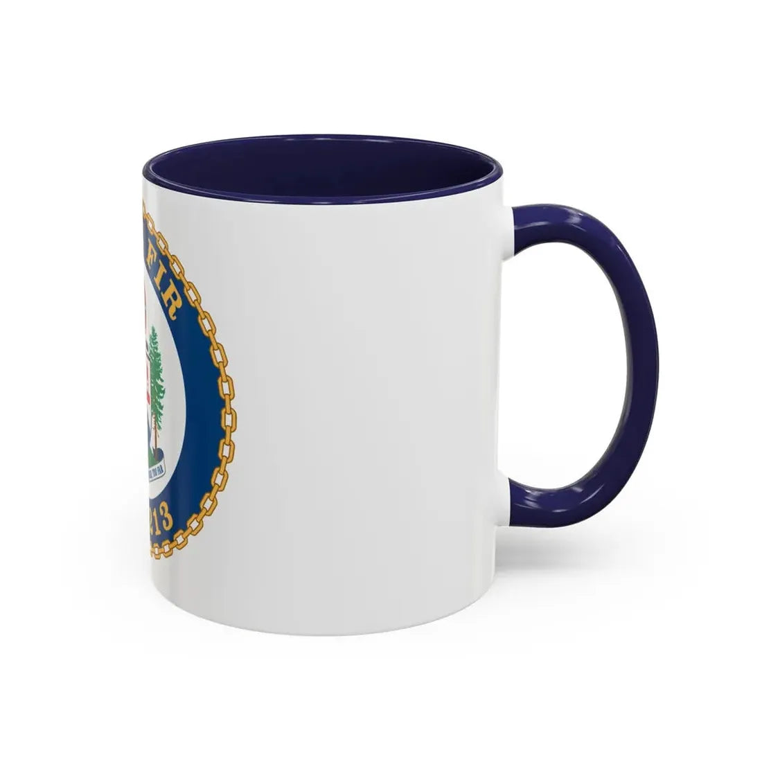 USCGC Fir WLB 213 (U.S. Coast Guard) Accent Coffee Mug - Go Mug Yourself