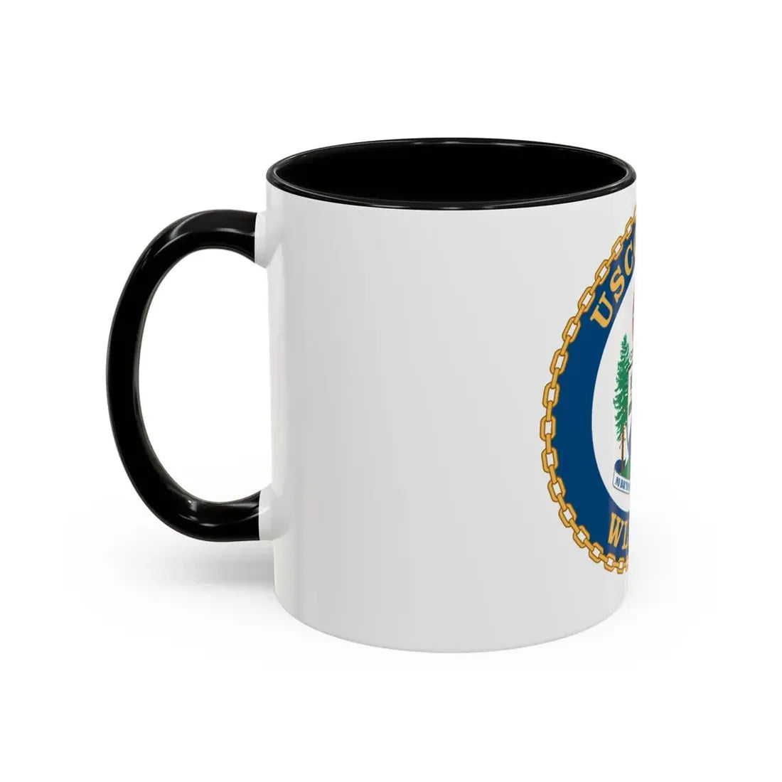 USCGC Fir WLB 213 (U.S. Coast Guard) Accent Coffee Mug - Go Mug Yourself