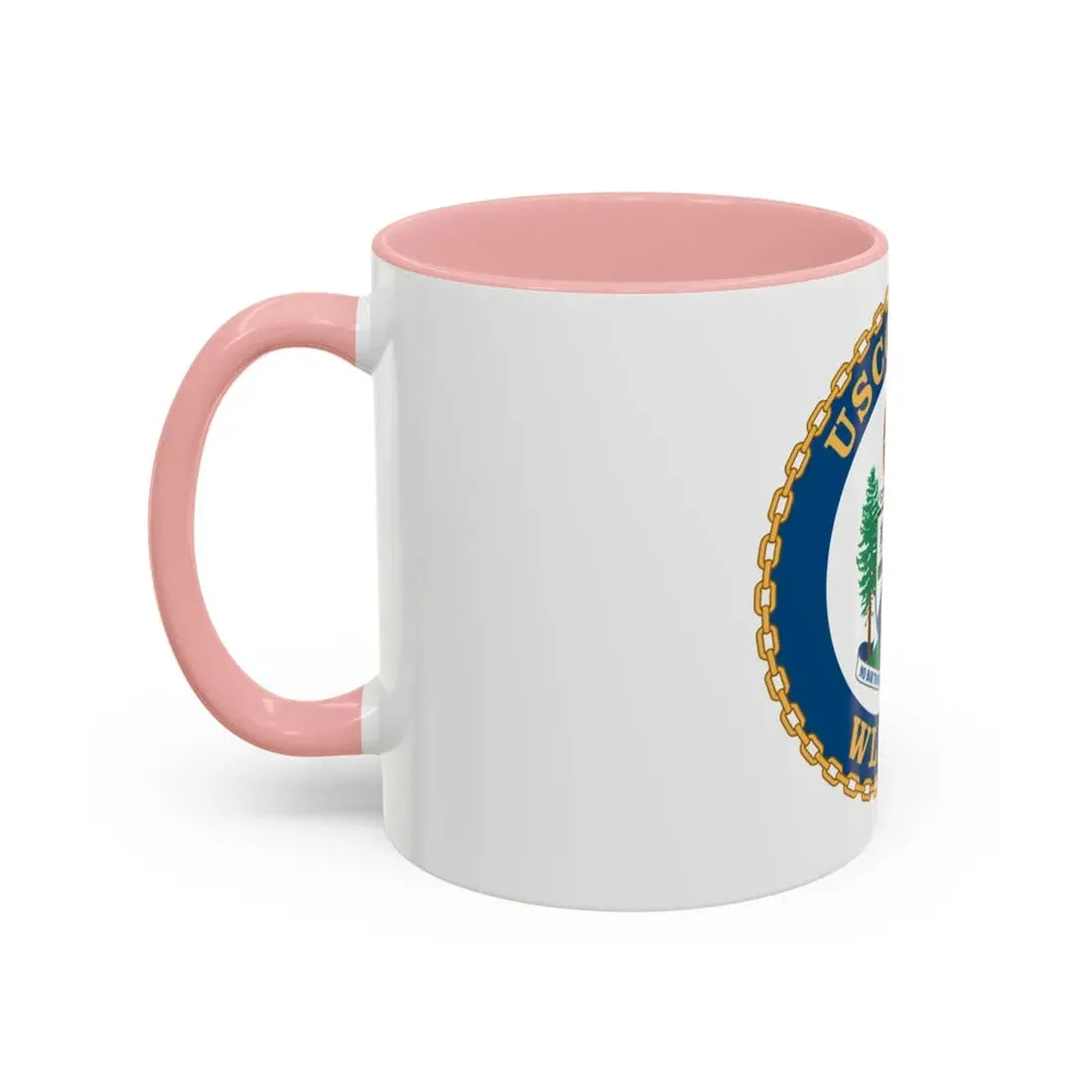 USCGC Fir WLB 213 (U.S. Coast Guard) Accent Coffee Mug - Go Mug Yourself