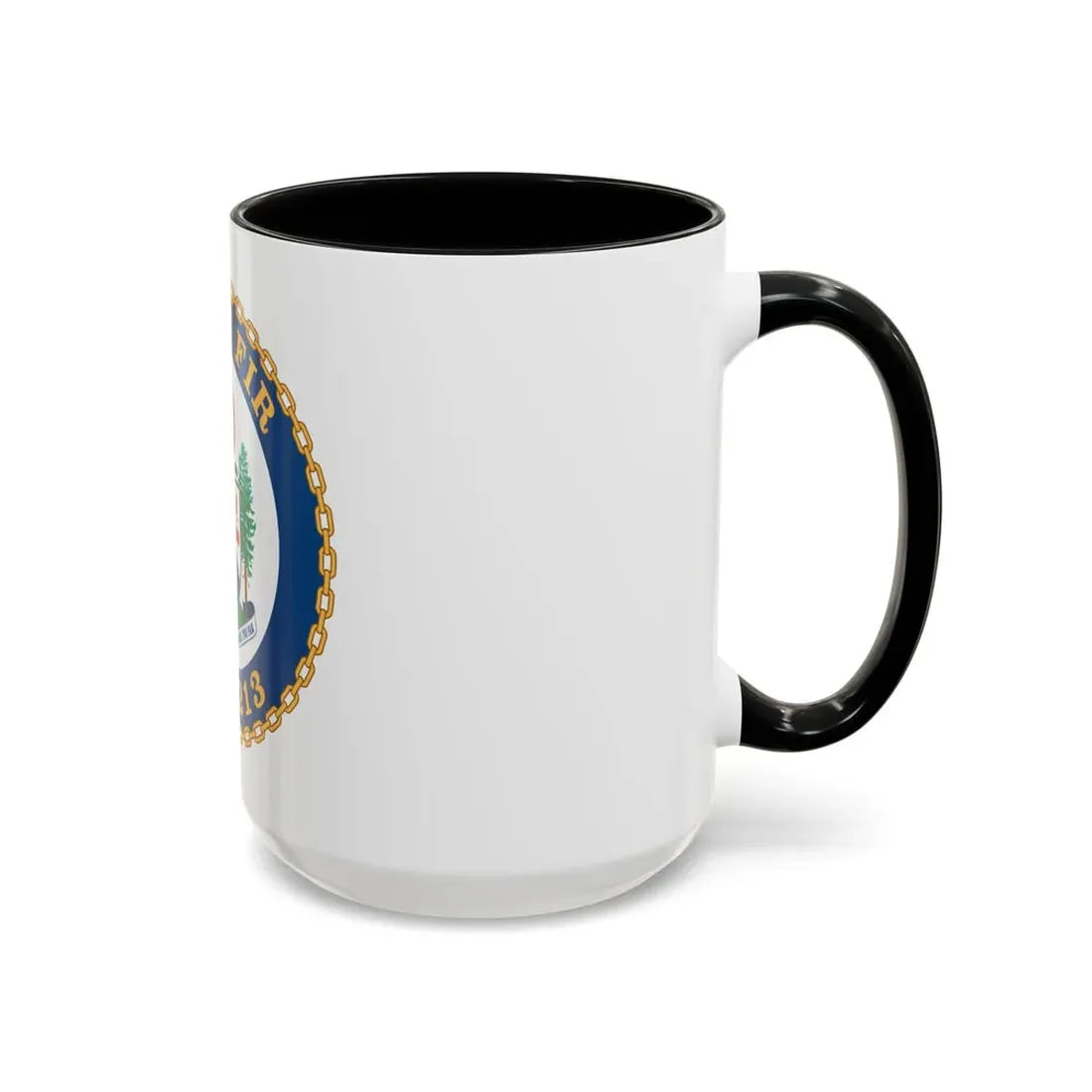 USCGC Fir WLB 213 (U.S. Coast Guard) Accent Coffee Mug - Go Mug Yourself