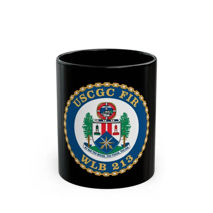 USCGC Fir WLB 213 (U.S. Coast Guard) Black Coffee Mug 11oz - Go Mug Yourself