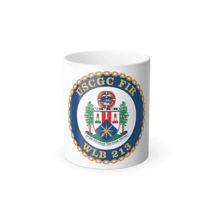 USCGC Fir WLB 213 (U.S. Coast Guard) Color Changing Coffee Mug 11oz - Go Mug Yourself