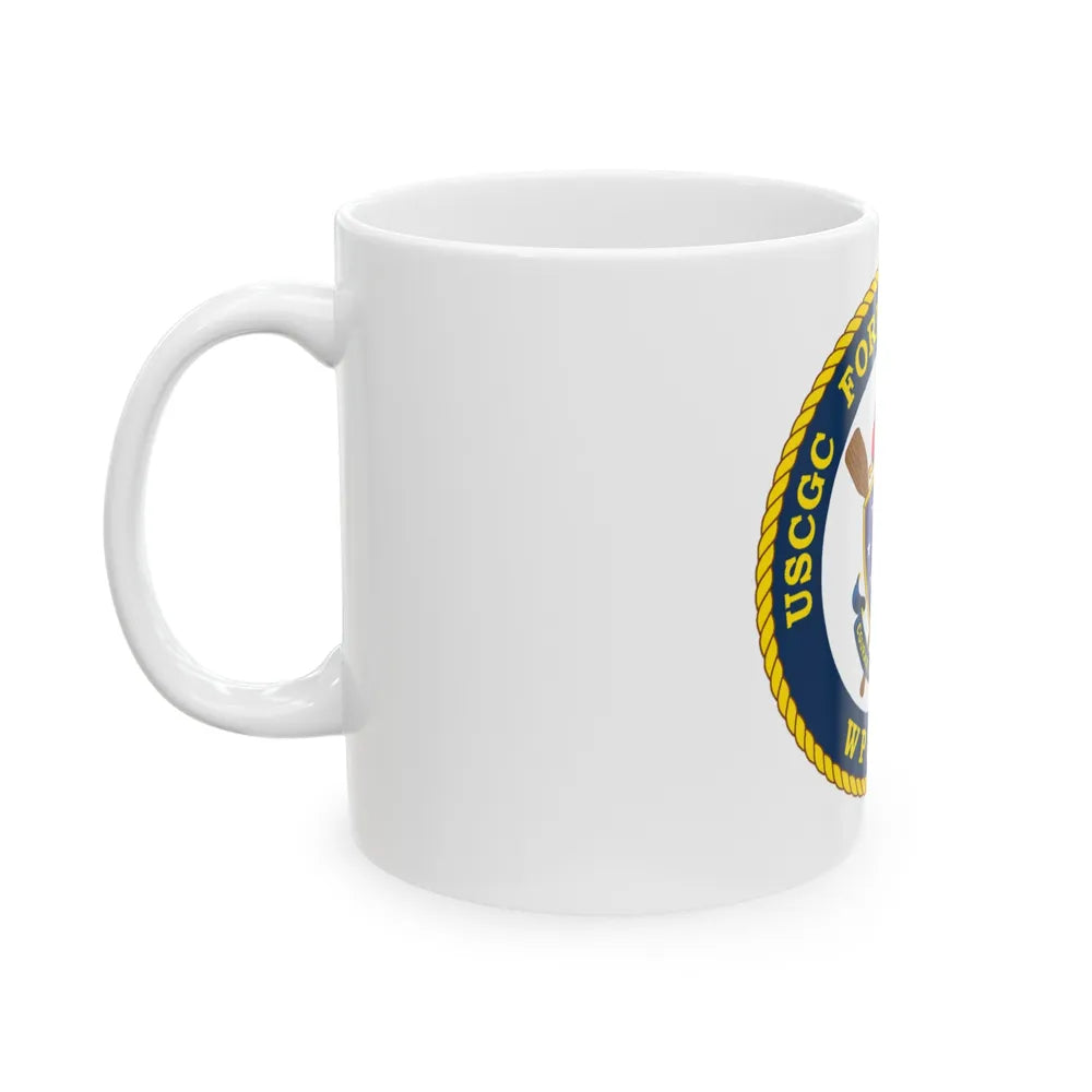 USCGC Forrest Rednour WPC 1129 (U.S. Coast Guard) White Coffee Mug-Go Mug Yourself