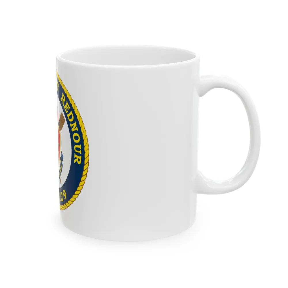 USCGC Forrest Rednour WPC 1129 (U.S. Coast Guard) White Coffee Mug-Go Mug Yourself