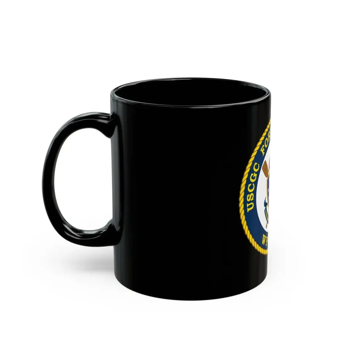 USCGC Forrest Rednour WPC 1129 (U.S. Coast Guard) Black Coffee Mug - Go Mug Yourself