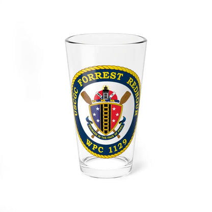 USCGC Forrest Rednour WPC 1129 (U.S. Coast Guard) Pint Glass 16oz 16oz - Go Mug Yourself