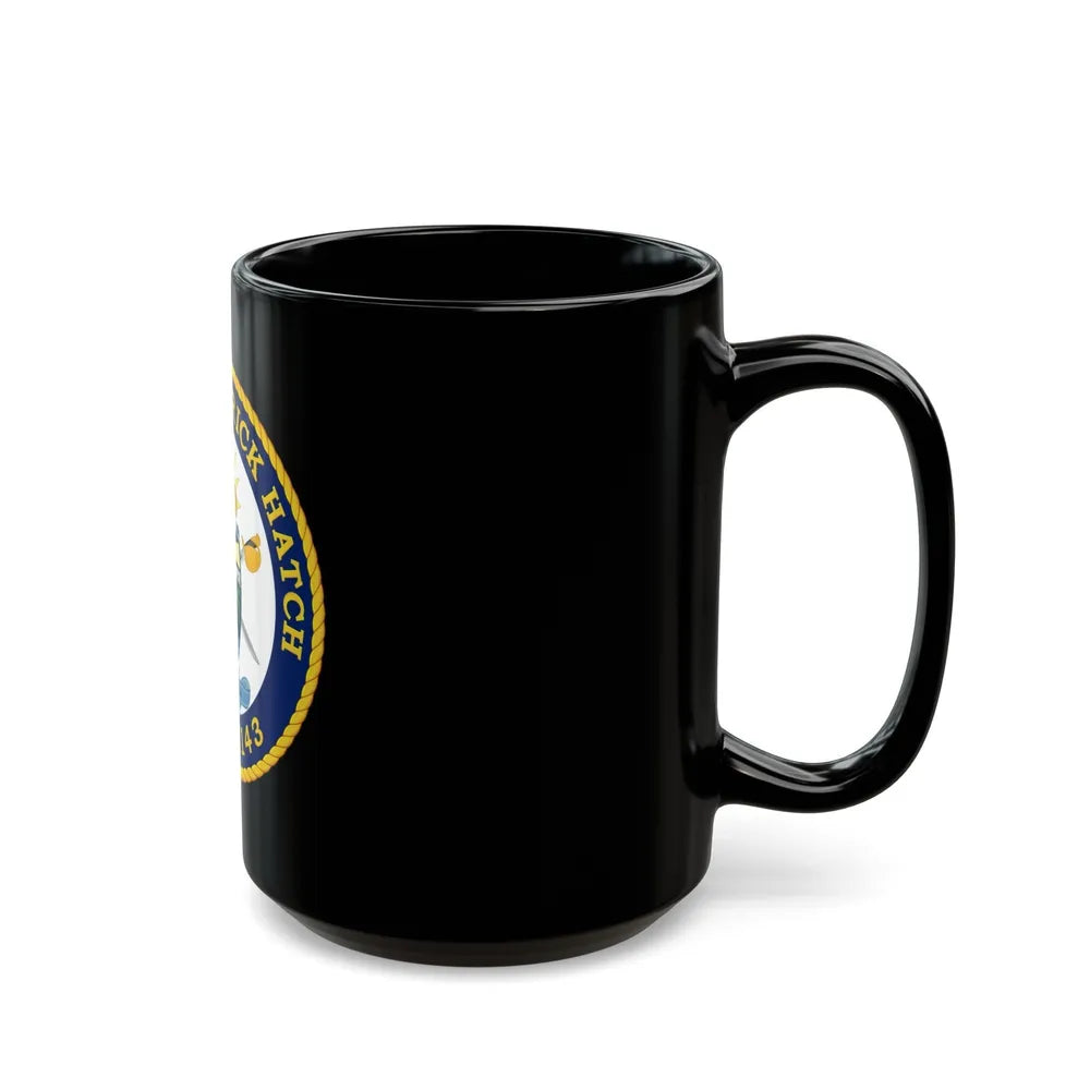 USCGC Frederick Hatch WPC 1143 (U.S. Coast Guard) Black Coffee Mug-Go Mug Yourself