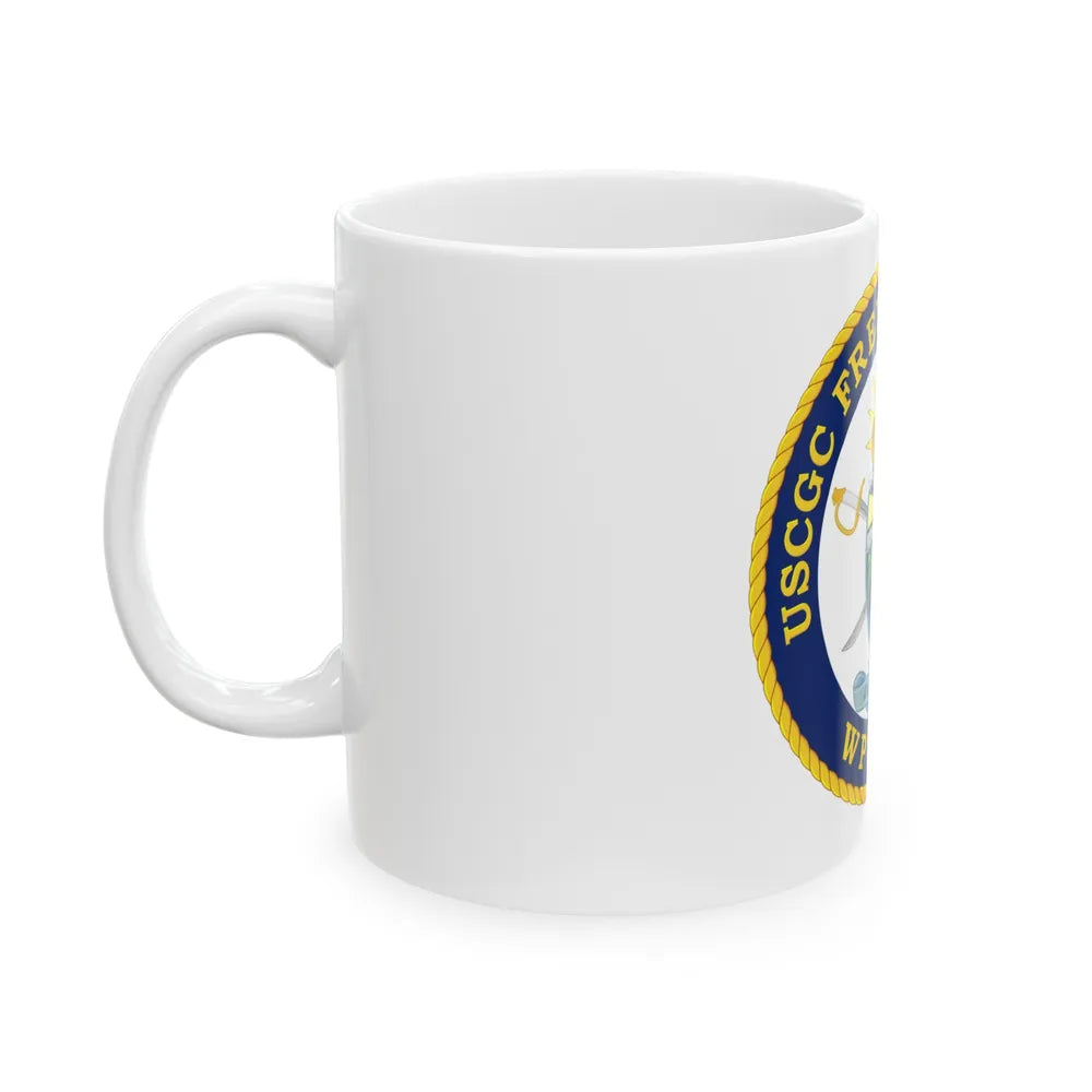 USCGC Frederick Hatch WPC 1143 (U.S. Coast Guard) White Coffee Mug-Go Mug Yourself