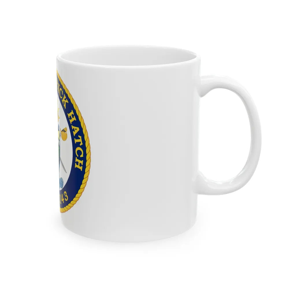 USCGC Frederick Hatch WPC 1143 (U.S. Coast Guard) White Coffee Mug-Go Mug Yourself